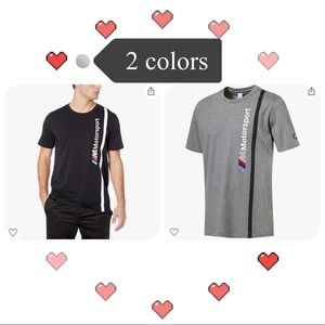 PUMA Men's BMW M Motorsport Side Stripe Logo Tee